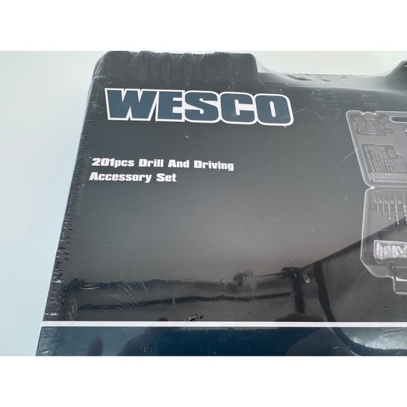 Wesco WS9965U 201 Piece Drill And Driving Accessory Set with Case Sealed Package - Picture 2 of 8